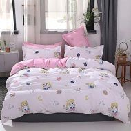 [아마존베스트]Papa&Mima Grey Dots White Brief Polyester Microfiber Duvet Cover Set Bedsheet Pillowcases Bedding Set 3pc Twin Size 61x80(155x205cm)