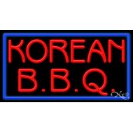 Light Master 20x37x3 inches Korean BBQ NEON Advertising Window Sign