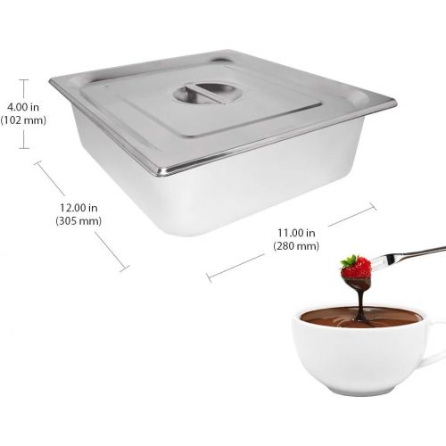  [아마존베스트]ALDkitchen Chocolate Melting Pot | Manual Control Chocolate Melter | 1 Tank for 8 kg of Tempered Chocolate | 110V | 1kW