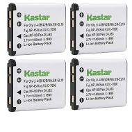 Kastar Battery (4-Pack) for Fujifilm NP-45 NP-45A NP-45B NP-45S & Fujifilm FinePix XP20 XP22 XP30 XP50 XP60 XP70 XP80 XP90 T350 T360 T400 T500 T510 T550 T560 JX500 JX520 JX550 JX71