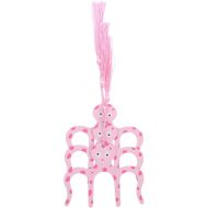 3pcs Music Book Clip Carton Octopus Pattern Music Stand Clips Sheet Page Holder Metal Music Book Holders for Pianos Musicians Cookbook Reading Pink