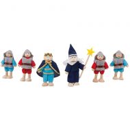 Bigjigs Toys Heritage Playset Knights Set Doll