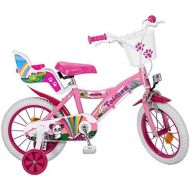 Toimsa Girls Bicycle 14Inch Kids Bike Kids Bike Bicycle Bike Fantasy Pink, 503