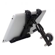 Sugoishop Mountain Bike Riding Accessories Bicycle Motorcycle Tablet Navigation Bracket (Color : Black)