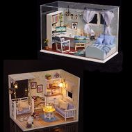 EARTH SHOP DIY Dollhouse Kit Heart Of Ocean And Kitten Diary Gift Decor Collection T-005 H-013