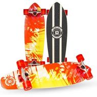 Madd Gear Complete Cruiser Skateboard 32” x 9” - 4 New Graphics ? Suits Ages 5+ - Max Rider Weight 220lbs ? 8 Ply Maple Deck Aluminum Trucks 62mm Wheels ABEC-7 Bearings