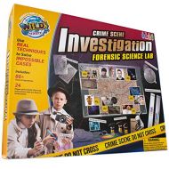 [아마존베스트]WILD! Science Crime Scene Investigation - Forensic Science Kit - Ages 8+ - Match Fingerprints, Analyze DNA, Find Secret Messages and More!