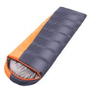 Zfusshop Sleeping Bag Sleeping Bag Adult Outdoor Winter Thick Stitching Warm Camping Travel,Outdoors,Hotel,Hiking,Camping,Portable (Color : Gray)