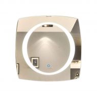 BHBL 40 x 40 in LED Wall Mounted Backlit Vanity Bathroom LED Lighted Mirror with Touch Button (N006)