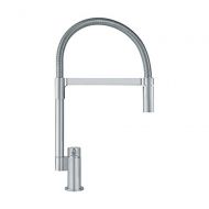 Franke FF2980 Manhattan Single Handle Pull-Down Kitchen Faucet, Satin Nickel