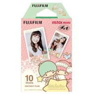 Fujifilm 1 X Fuji Instax Mini Films Usable with Polaroid Mio & 300 - Lomo Diana Instant Back - Little Twin Stars -