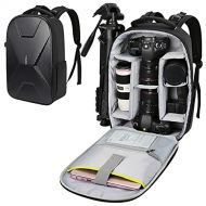 Endurax Camera Backpack Waterproof for DSLR SLR Photographer Camera Bag for Mirrorless Camera with Hardshell Protection Upgrade