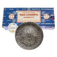 인센스스틱 Alternative Imagination 250 Gram Nag Champa with Incense Holder (Tibetan Incense Burner)