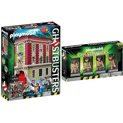 플레이모빌 PLAYMOBIL Ghostbusters Firehouse & Ghostbusters Collectors Set Ghostbusters