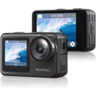[아마존베스트]AKASO Brave 7 LE 4K30FPS 20MP WiFi Action Camera with Touch Screen Vlog Camera EIS 2.0 Remote Control 131 Feet Underwater Camera with 2X 1350mAh Batteries