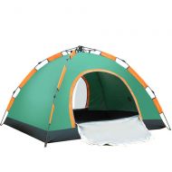Outing Udstyr,Pull-in Automatic Dome Double Tent Outdoor Camping Rainproof Tents Easy Set up Double Layer Family Durable, Kejing Miao
