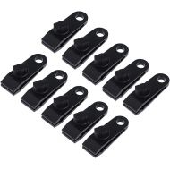HAHFKJ 10pcs Clips Heavy Duty Durable Premium Lock Grip Awning Clamp for Canopies Camping Tarps Caravan