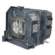 AuraBeam Economy Replacement Project Lamp, Compatible for Epson ELPLP71, with Housing.