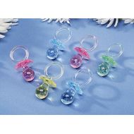 Save Dollar Stores Pacifier Beads - Plastic - Assorted Colors (6 Pack)