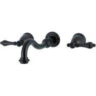 Elements of Design ES3121AL Wall Mount Sink Faucet with Lever Handle, 8-5/16 Spout Reach, Chrome