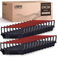 LEMERO ERC30 ERC30/34 38 Black/Red Compatible Printer Ribbon Cartridge for DPN2700, TMU370, TMU375, 270, 300D (Black Red, 24 Pack)
