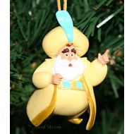 Holiday Toys Disney Aladdin Exclusive Sultan PVC Figure Holiday Christmas Tree Ornament 2.5 Action Figurine Toy