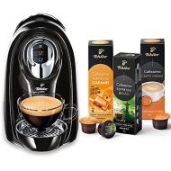 [아마존베스트]Tchibo Cafissimo Compact Capsule Machine, Black (for Coffee, Espresso and Caffe Crema) incl. 30 Capsules