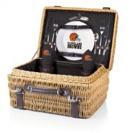PICNIC TIME NFL Cleveland Browns Champion Picnic Basket with Deluxe Service for Two, Black