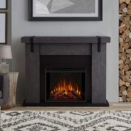 Real Flame Aspen Electric Fireplace, Barn Wood Grey