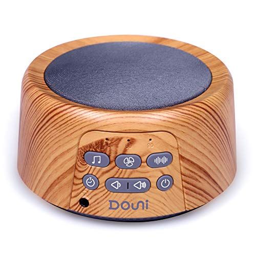  Douni Sleep Sound Machine - White Noise Machine with Soothing Sounds Timer & Memory Function for Sleeping & Relaxation,Sleep Therapy for Kid, Adult, Nursery, Home,Office,Travel.Woo