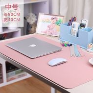 TDLC Desk Pad Writing Pad office desktop PC Mouse Pad oversized solid color ,A,8040