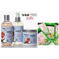Eden Kids Coco Shea Haircare set with ( facial mask 1 pack )