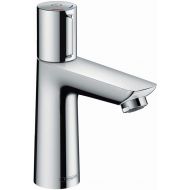 hansgrohe Talis Select E Modern Easy Install Easy On/Off -Handle 1 7-inch Tall Bathroom Sink Faucet in Chrome, 71750001