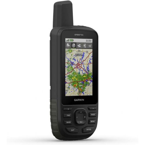 가민 Garmin GPSMAP 66s, Rugged Multisatellite Handheld with Sensors, 3 Color Display