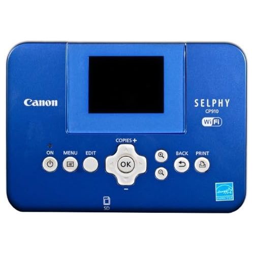 캐논 Canon Office Products SELPHY CP910 BLUE Wireless Color Photo Printer (Discontinued by Manufacturer)