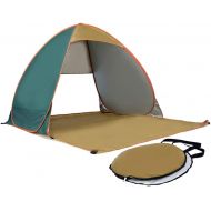 TANGIST Camping Tent， Pop Up Tent,Wild Fishing Beach Tent,Travel - Easy Set Up 160 190 125cm Waterproof