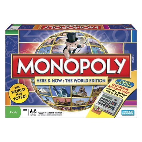 모노폴리 Hasbro Gaming Monopoly Here and Now World