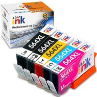 St@r Ink 564XL Comaptible Ink Cartridge Replacement for HP 564 XL for Officejet 4620 Photosmart 5510 5520 5525 6510 6512 6515 6520 7510 7515 7520 7525 B8550 D7560 C309g C410a DeskJ