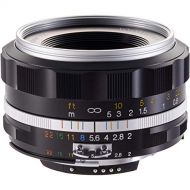 Voigtlander Ultron 40mm f/2 SL-II S Aspherical Compact Manual Focus Lens for Nikon - Silver Rim