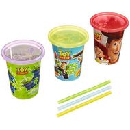 Japan Import Fan Fan party straw cup Toy Story set