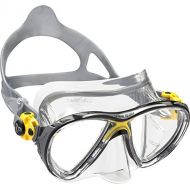 Cressi Adult high-end Scuba Diving mask Made in The Revolutionary Crystal Silicone | Big Eyes Evolution Crystal Made in Italy