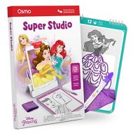 [아마존베스트]Osmo - Super Studio Disney Princess - Ages 5-11 - Learn to Draw - For iPad or Fire Tablet (Osmo Base Required), Multicolor (902-00008)