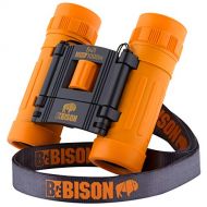 [아마존베스트]BeBison Binoculars for Kids and Adults - 8x21 High Resolution Real Optics - Compact Folding Shockproof Kids Binoculars for Bird Watching - Spy Games - Outdoor Play for Boys and Gir