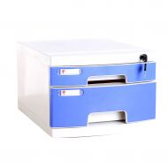 QSJY File Cabinets Document Storage Cabinet, Desktop Extension Drawer Lockable Office Organizer (Plastic),29.539.421.8CM (Color : B)