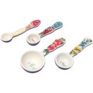 Pioneer Woman Vintage Floral Ceramic Measuring Spoons