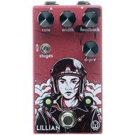 Walrus Audio Lillian Multi-Stage Analog Phaser, Red (Gear Hero Exclusive)