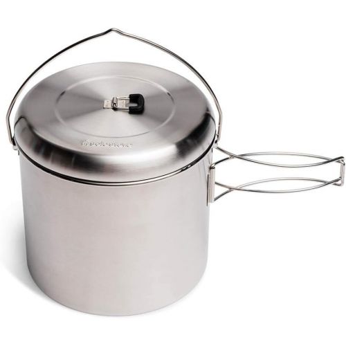 [무료배송] 솔로 스토브 팟 4000 Solo Stove Pot 4000 캠핑 백팩킹 야영 차박 취사용품 악세사리 Stainless Steel Companion Pot  
