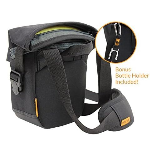  Ape Case ACPRO800 Compact Expandable Holster Camera Cases (Black/Yellow)