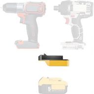 1x Adapter Only for Black & Decker Porter-Cable 20V MAX Tools Fits for DeWalt 20V MAX XR Li-Ion Batteries-Only One-Way 20v XR Battery Convert to B&D/P-C Tools-US Stock