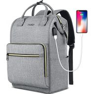 [아마존베스트]Ytonet Laptop Backpack for Women Men, Travel Backpack for 15.6 Inch Laptop with RFID Pocket, USB Charging Port Water Resistant Durable Backpack Purse for Travelling Work Commuting School,